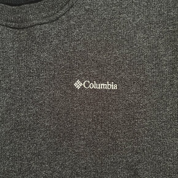 Columbia Pine Ridge Heavyweight Crew Pullover XXL Carbon Heather Gray Outdoors - Picture 2 of 10